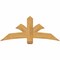 Ekena Millwork Davenport Rough Sawn Timber Gable Bracket, Western Red Cedar, 60"W x 25"H x 2"D x 6"F, 10/12 Pitch GBW060X25X0206DAV00RWR - alternate 1